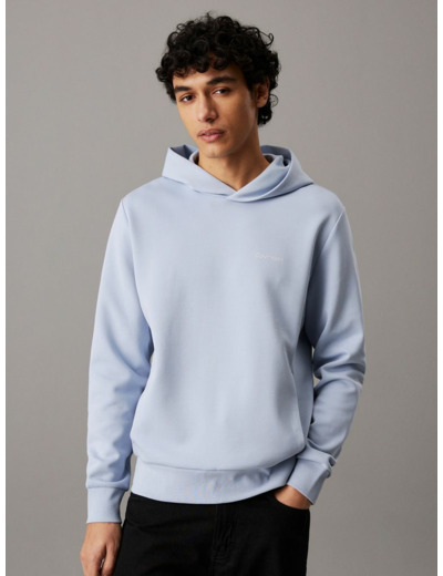 HOODIE REGULAR FIT REPREVE AVEC MICRO LOGO