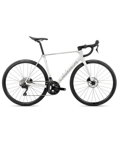 Vélo de route ORCA M30 Blanc Iris/Lilas