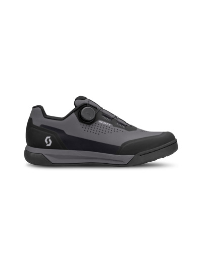 Chaussures VTT Femme MTB VOLT EVO CLIP BOA Gris Foncé/Noir