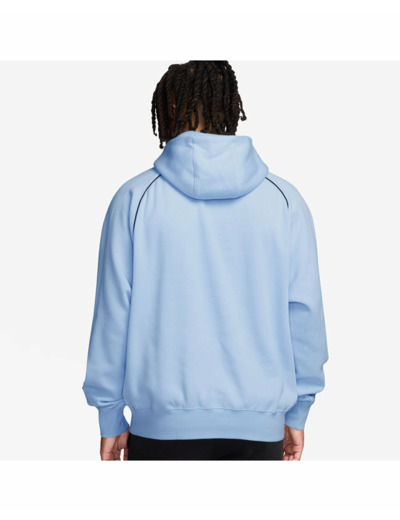 Sweat à capuche Homme M NK AIR PO HDY Bleu