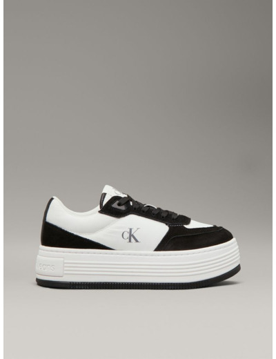 BASKETS À LACETS BAS FLATFORM