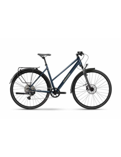 Vélo urbain/trekking DOMINGO X12 PRO MID Bleu Nuit