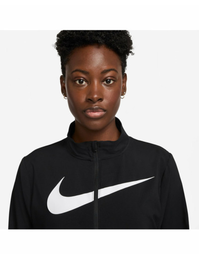 Sweat Femme W NK TEMPO SWSH HBR DF JKT Noir