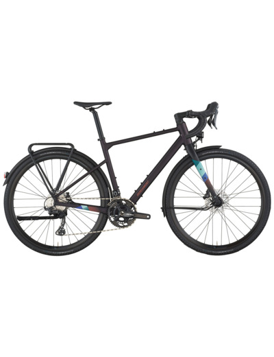 Vélo de gravel GRANDURANCE RD 10 Noir Rougeâtre