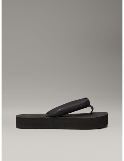 SANDALES DE PLAGE EN SATIN