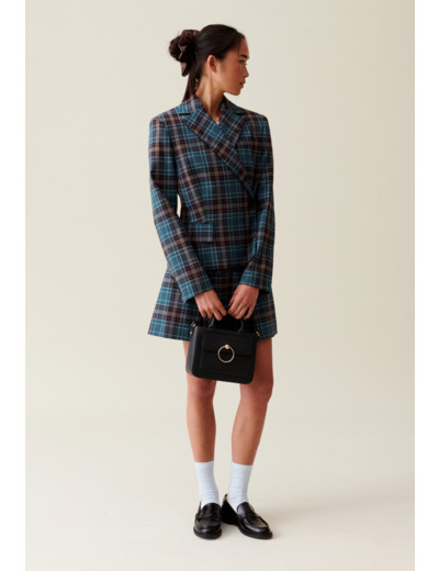 Veste tailleur carreaux