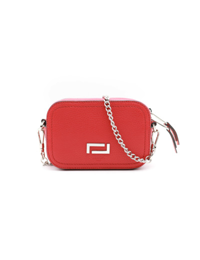 Bastille - Sac Ceinture/Mini Sac - Rouge Lancel