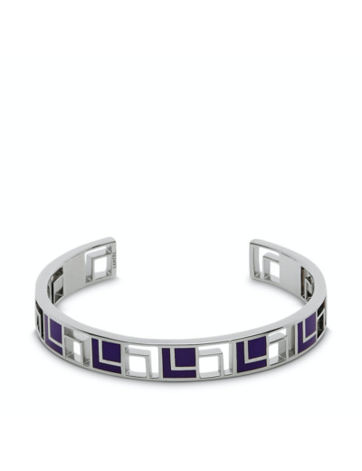 Manchette XS Carré L Email ajouré - Manchette XS Carré L Email ajouré