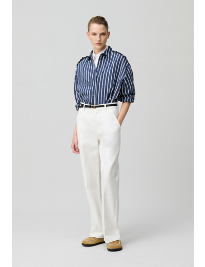 Chemise fluide rayée