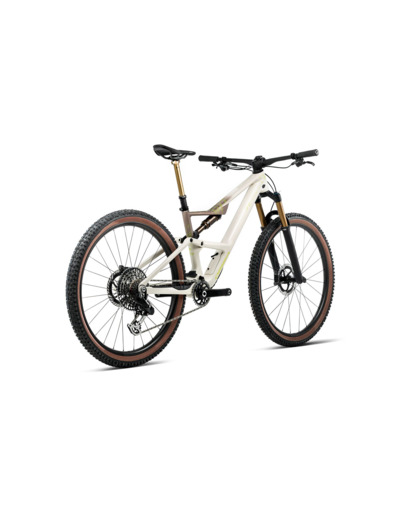 VTT tout suspendu OCCAM SL M-LTD Blanc Ivoire/Nickel
