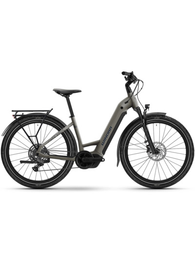 Vélo urbain/trekking électrique YUCATAN X9 LOW Argent
