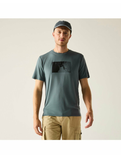 T-shirt Homme FINGALSTRETCH Bleu