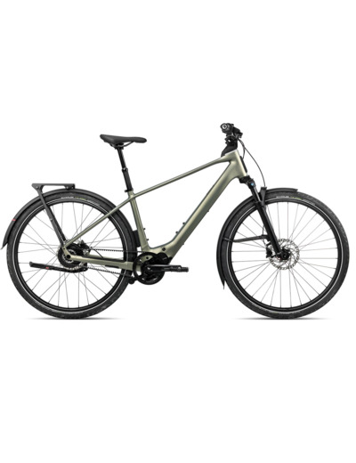 Vélo urbain/trekking électrique KEMEN TOUR 10 Vert