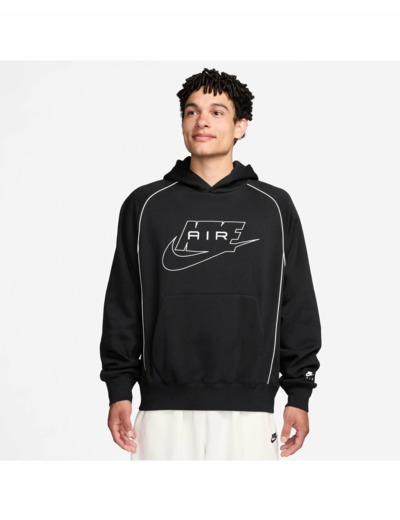 Sweat à capuche Homme M NK AIR PO HDY Noir