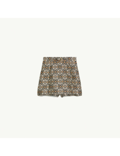 Short en tissu brocard