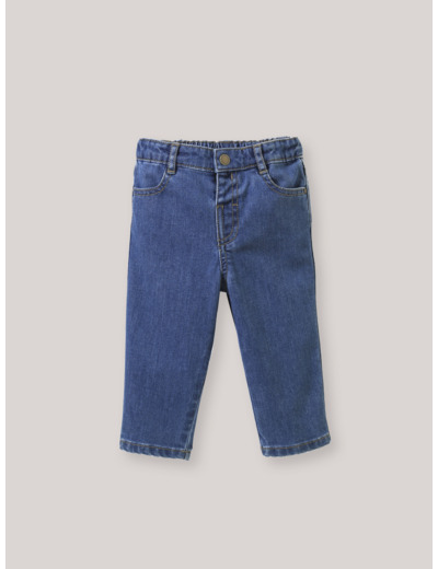 PANTALON DENIM DROIT