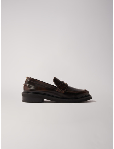 Mocassins en cuir