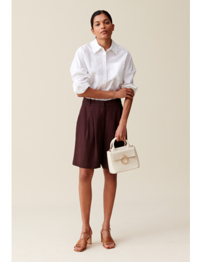 Bermuda taille haute