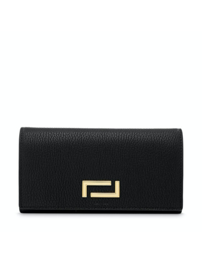 Pia de Lancel - Portefeuille continental dépliant - Noir