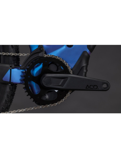 VTT semi rigide électrique REACTION HYBRID ONE 600 Bleu Iris