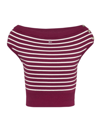 เสื้อสเวตเตอร์ผู้หญิง สีแดง